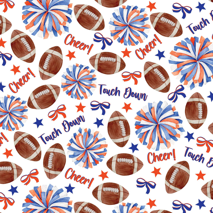 Beau Bottles Blue and Orange Game Day - Made for Veuve