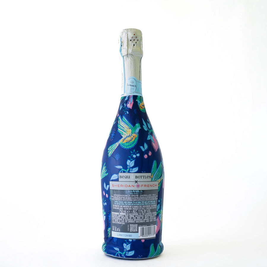 Beau Bottles x Sheridan French Collection - Indigo Songbird - Made for La Marca