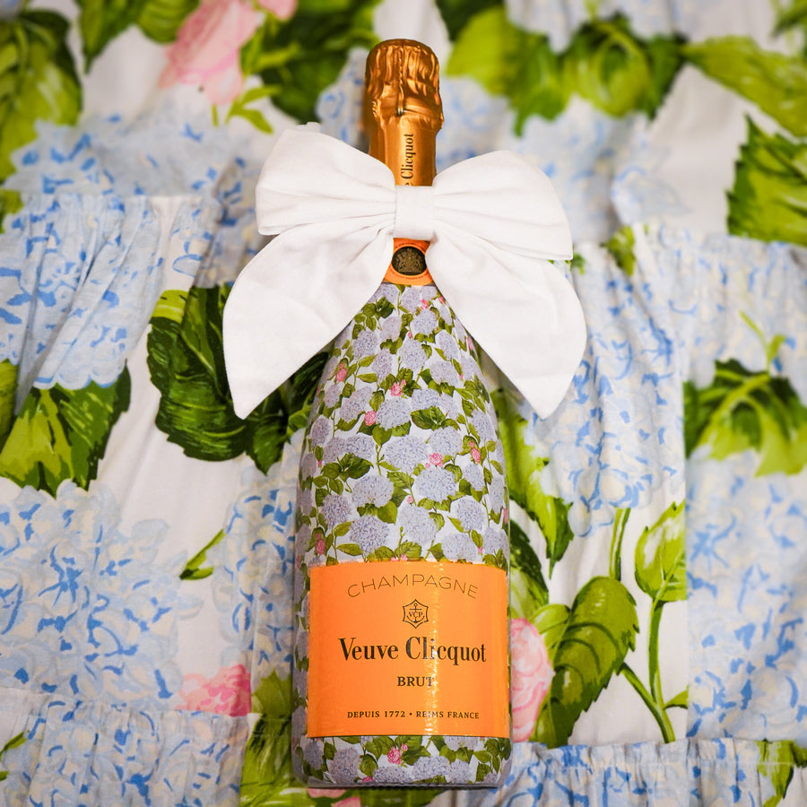 Beau Bottles x Sheridan French Collection - Classic Hydrangea - Made for Veuve