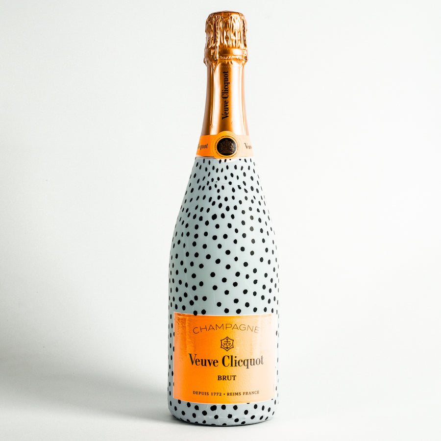 Beau Bottles Black and White Dots – Made for Veuve