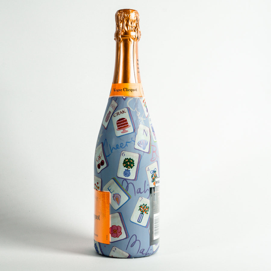Beau Bottles Pastel Blue Mahjong - Made for Veuve
