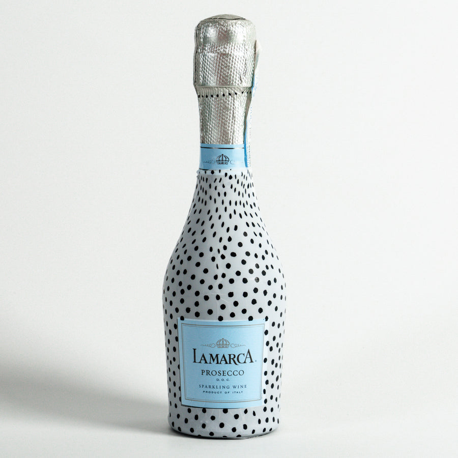 Beau Bottles Black and White Dots - MINI La Marca Edition - Six Pack