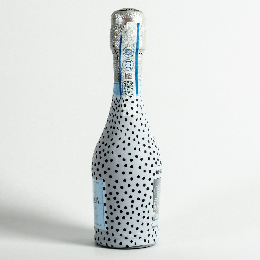 Beau Bottles Black and White Dots - MINI La Marca Edition - Six Pack