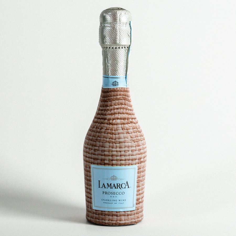 Beau Bottles Honey Rattan Weave - MINI La Marca Edition - Six Pack