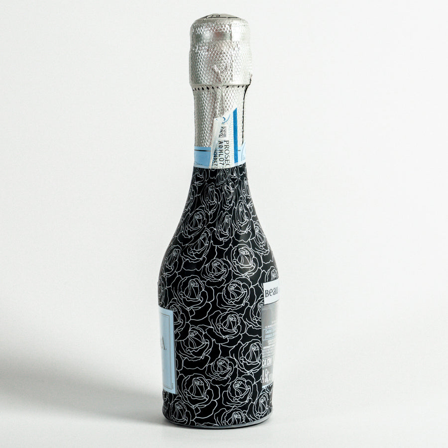 Beau Bottles Black and White Roses - MINI La Marca Edition - Six Pack