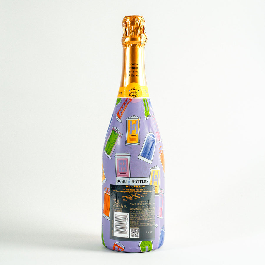 Beau Bottles Notting Hill Doors - Made for Veuve