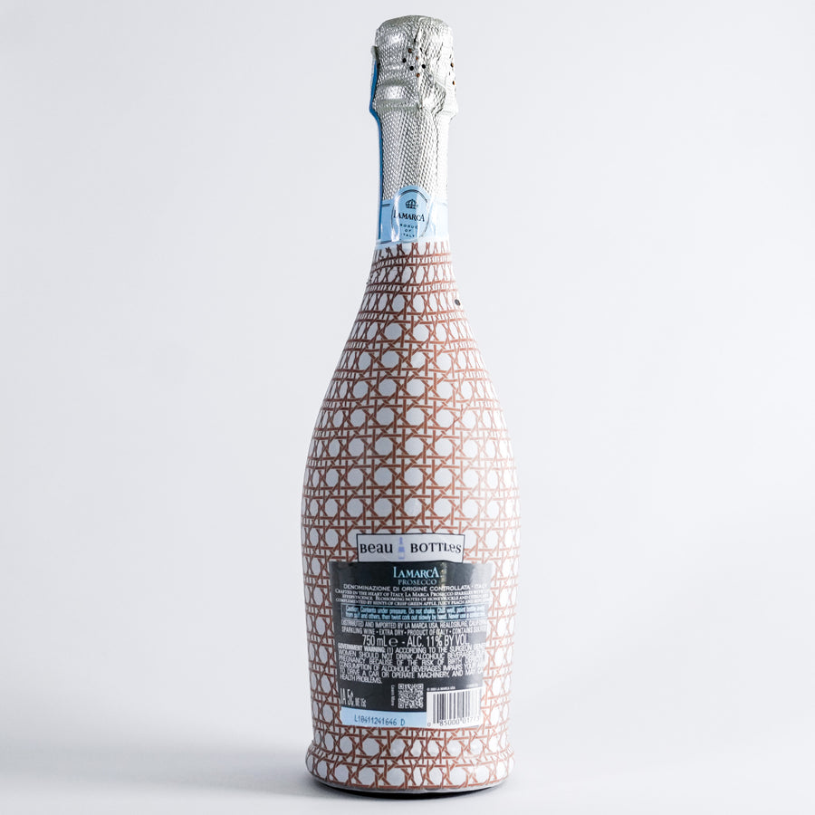 Beau Bottles Brown and White Cane - La Marca Edition