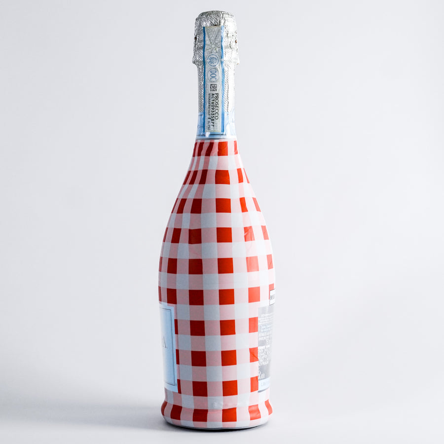 Beau Bottles Red and White Gingham - La Marca Edition