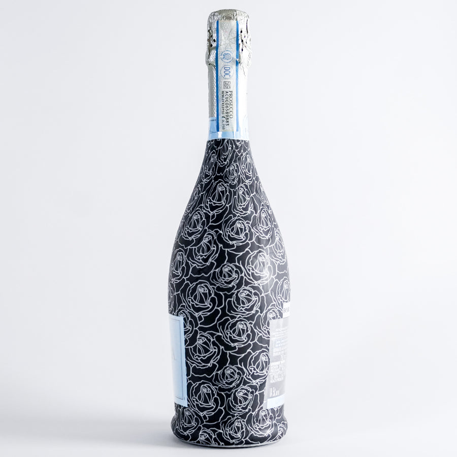 Beau Bottles Black and White Roses - La Marca Edition