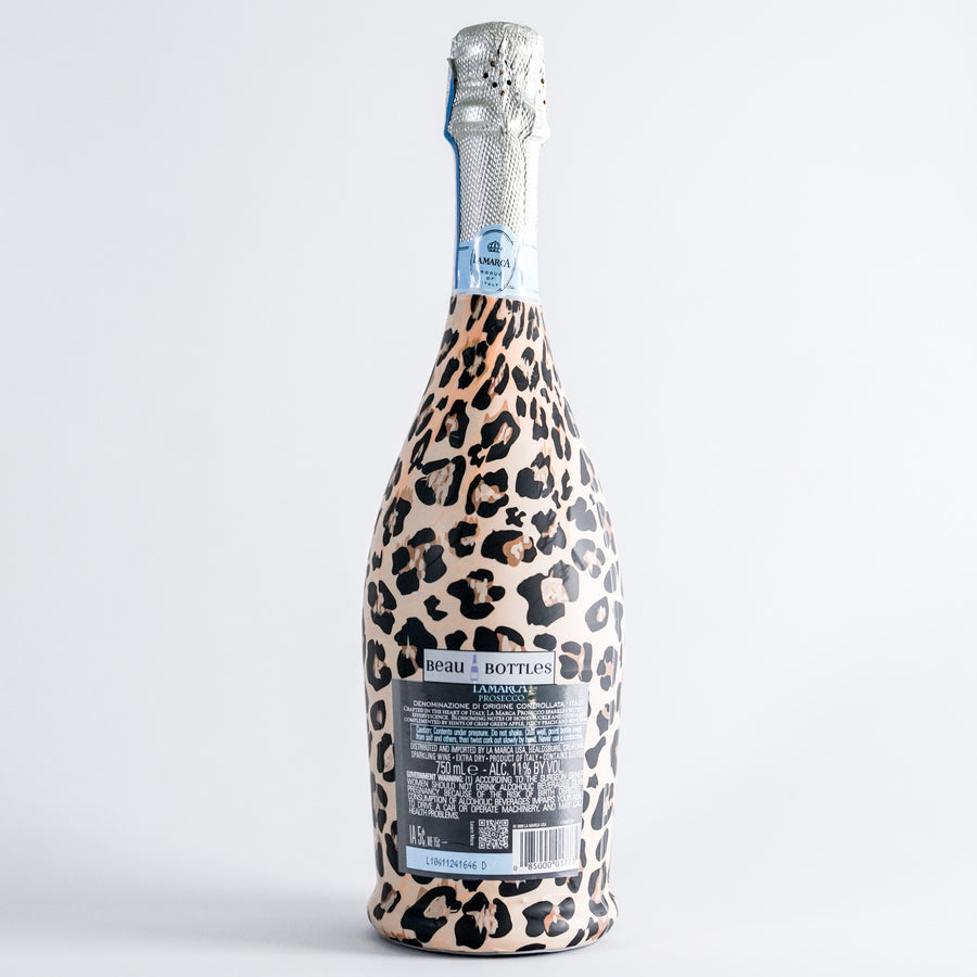 Beau Bottles Tan Leopard - La Marca Edition