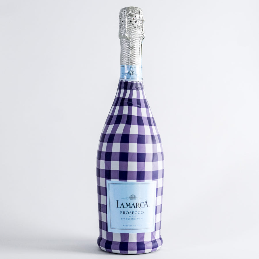 Beau Bottles Purple and White Gingham - La Marca Edition
