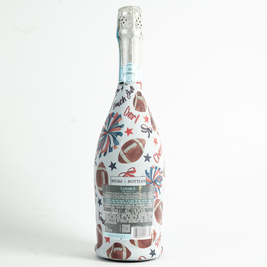 Beau Bottles Red and Navy Game Day - La Marca Edition