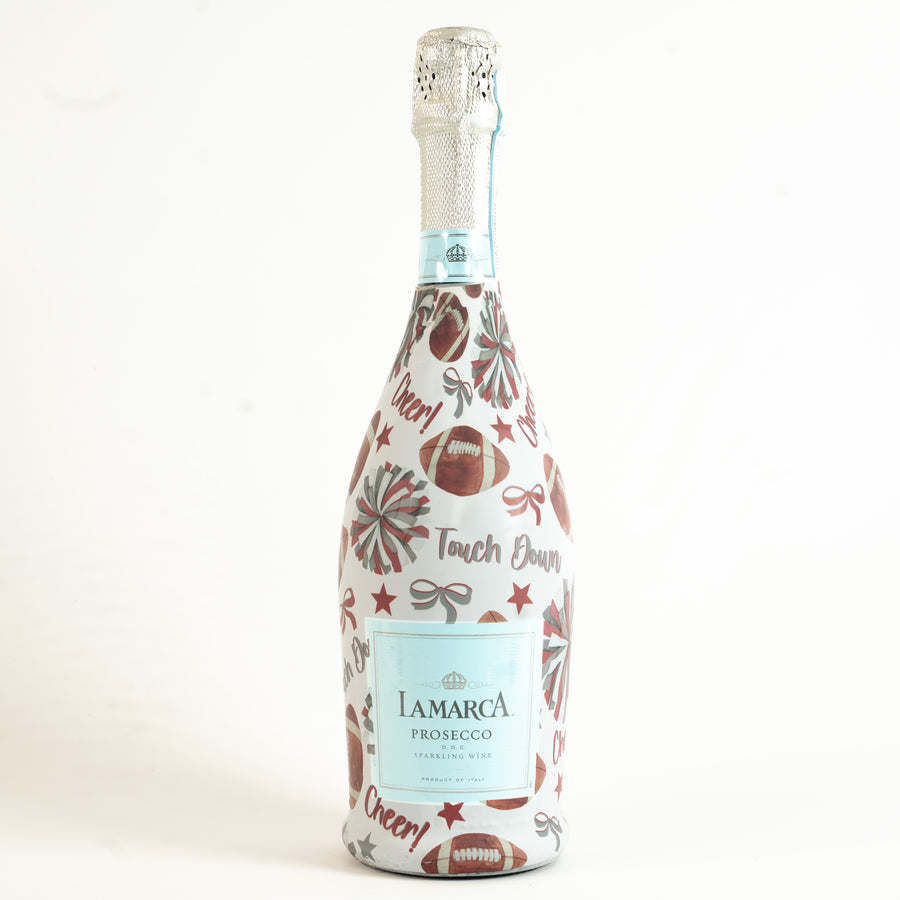 Beau Bottles Crimson and Grey Game Day - La Marca Edition