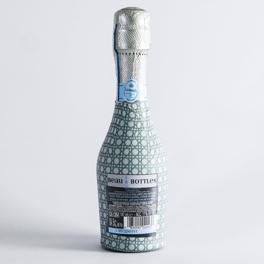 Beau Bottles Sage and White Cane - MINI La Marca Edition - Six Pack