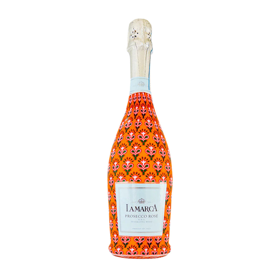 Beau Bottles Indian Red Leaf Blockprint- La Marca Edition - Beau Bottles