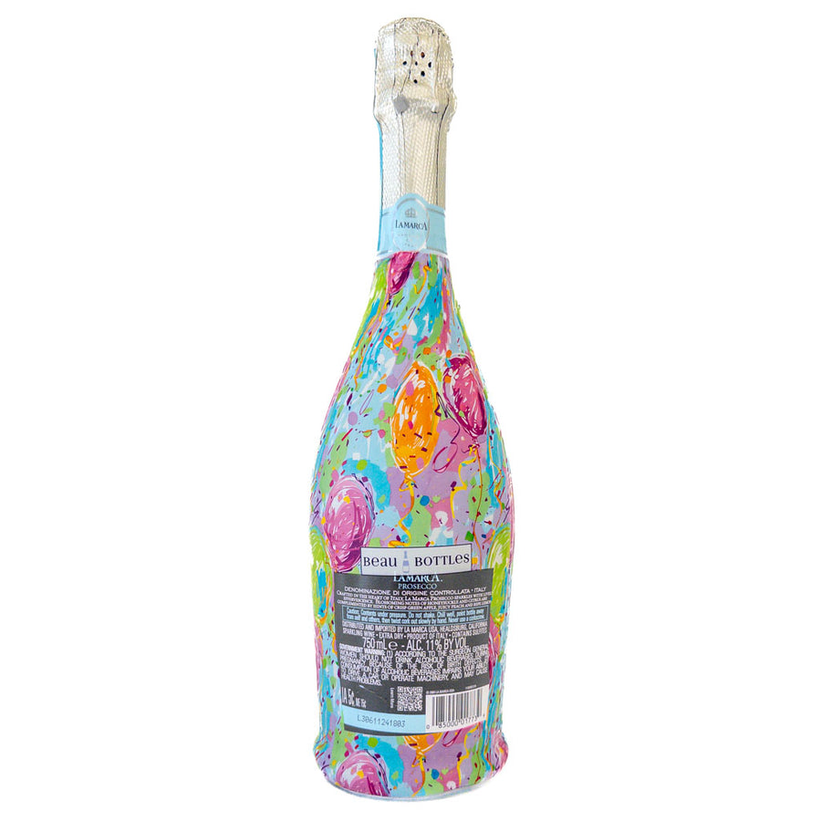 Beau Bottles Happy Birthday Balloons - La Marca Edition