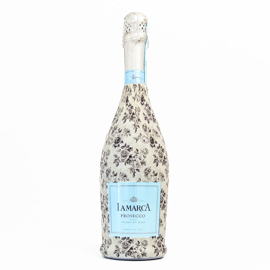 Beau Bottles Black and White Floral - La Marca Edition