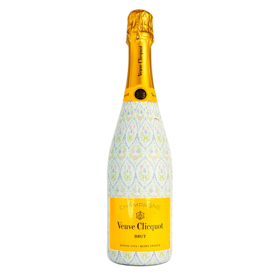 Beau Bottles Wrap Grandmillienial Floral Medallion - Made For Veuve - Beau Bottles