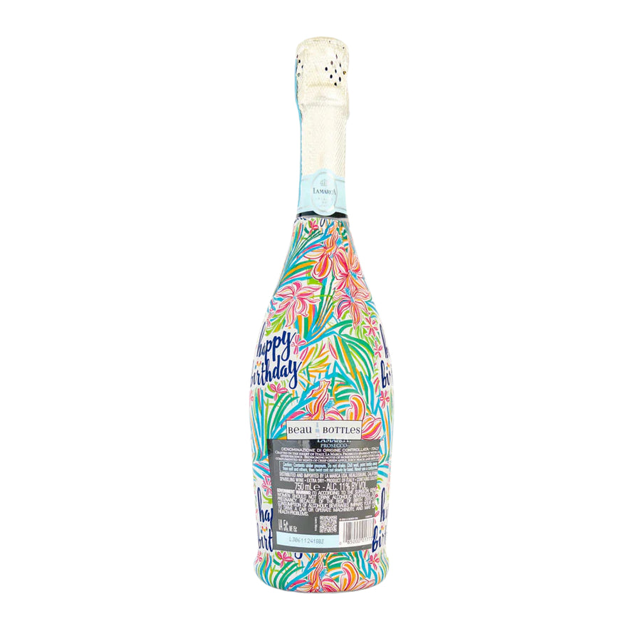 Beau Bottles Happy Birthday Floral - La Marca Edition - Beau Bottles