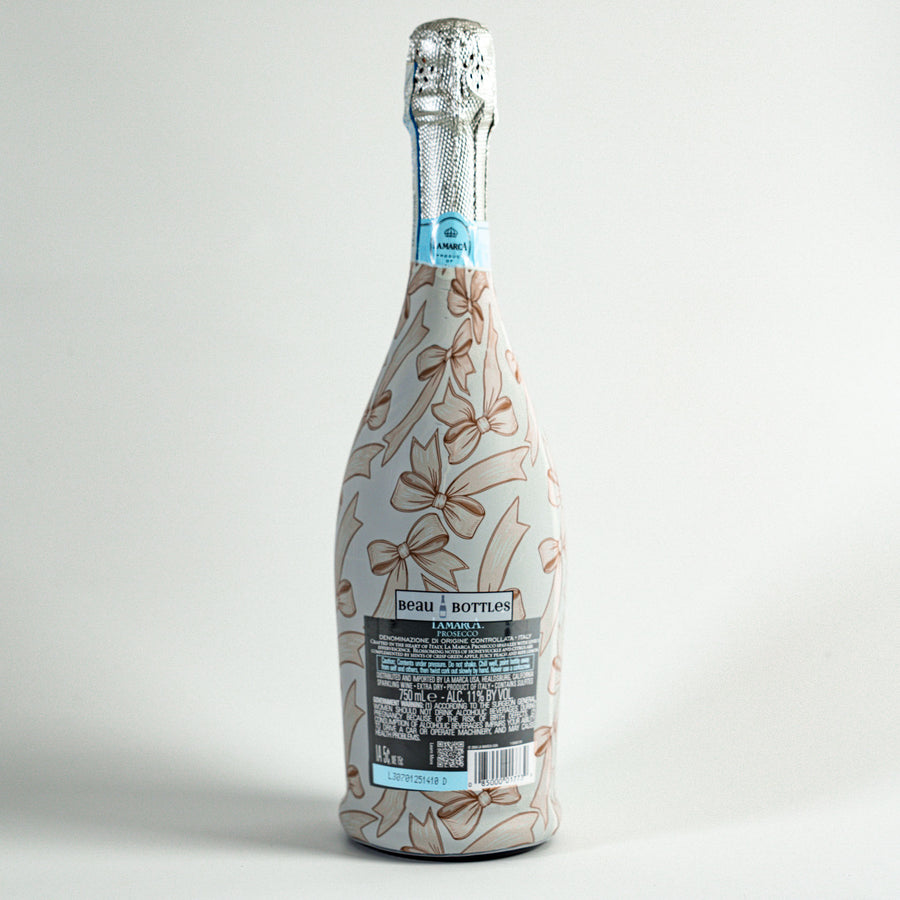 Beau Bottles Beige Bows - La Marca Edition
