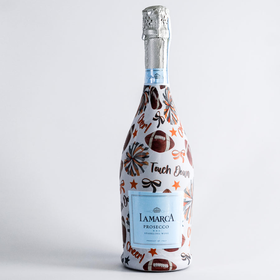 Beau Bottles Orange and Grey Game Day - La Marca Edition