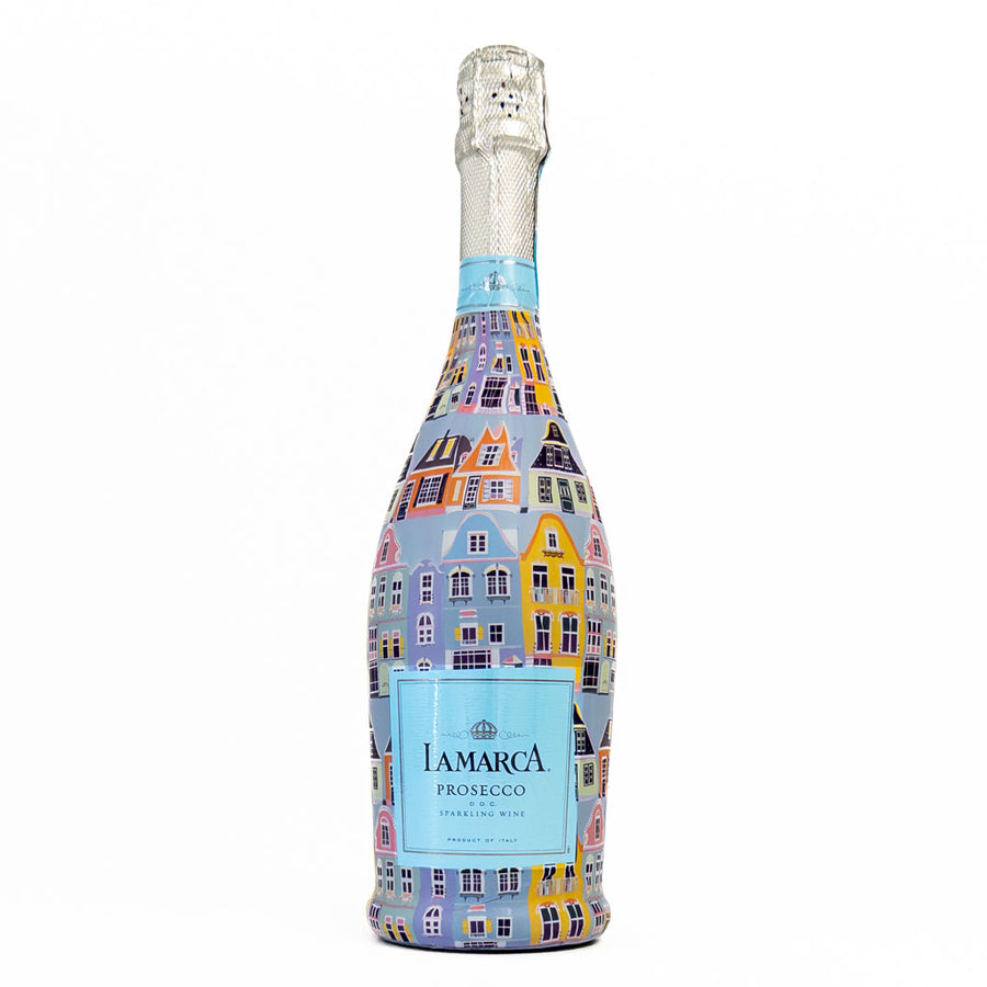Beau Bottles Blue Row Houses - La Marca Edition