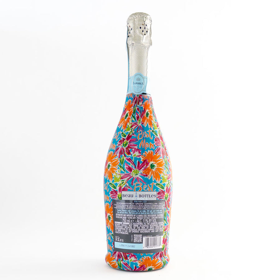 Beau Bottles Preppy Floral Best Mom - La Marca Edition - Beau Bottles