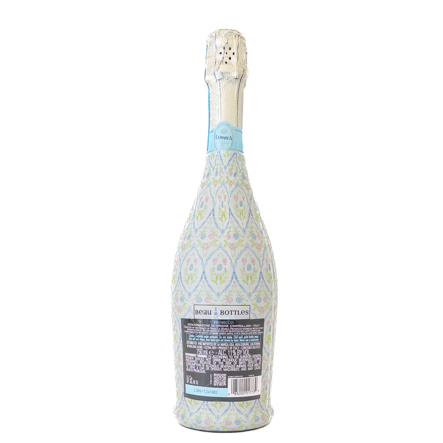 Beau Bottles Wrap Grandmillienial Floral Medallion - La Marca Edition - Beau Bottles