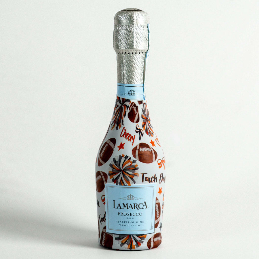 Beau Bottles Orange and Grey Game Day - MINI La Marca Edition - Six Pack