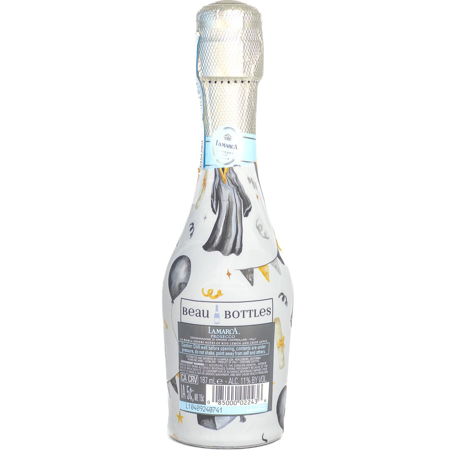 Beau Bottles Black and Gold Graduation - MINI La Marca Edition - Six Pack - Beau Bottles