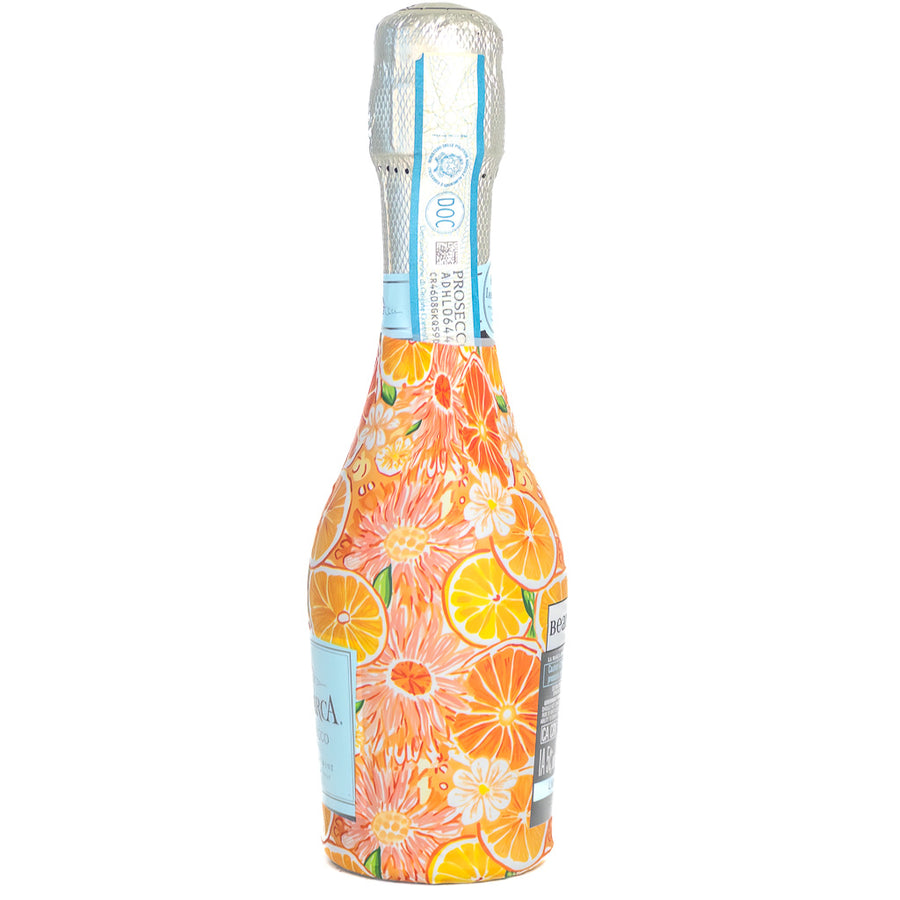 Beau Bottles Preppy Watercolor Oranges - MINI La Marca Edition - Six Pack - Beau Bottles