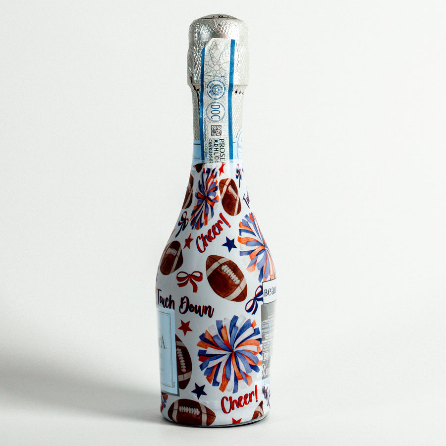 Beau Bottles Blue and Orange Game Day - MINI La Marca Edition - Six Pack