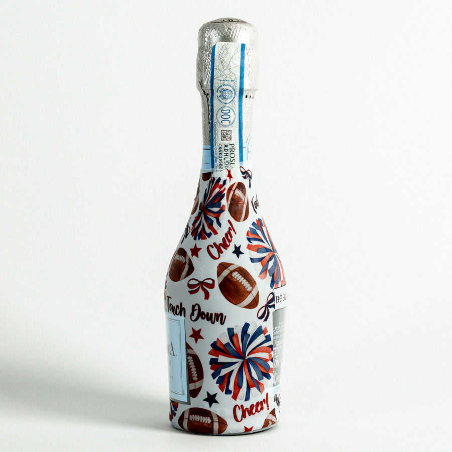 Beau Bottles Red and Navy Game Day - MINI La Marca Edition - Six Pack