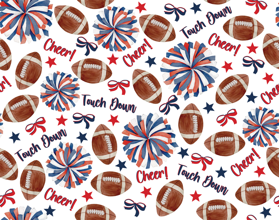 Beau Bottles Red and Navy Game Day - La Marca Edition