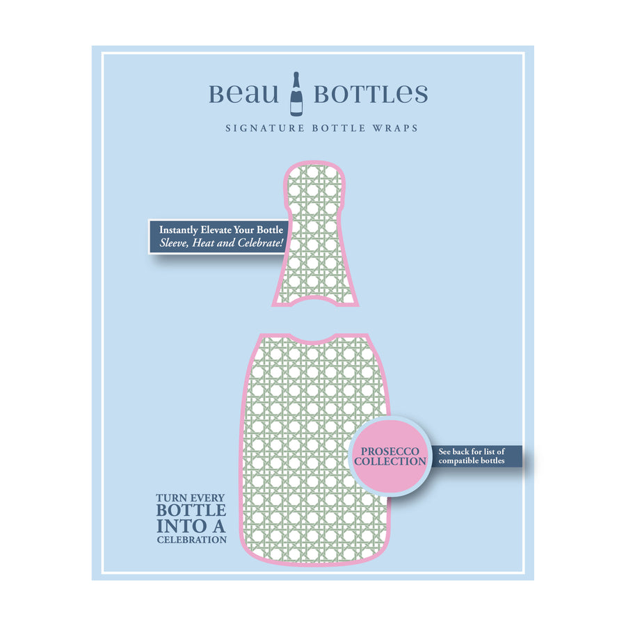 Beau Bottles Sage and White Cane - La Marca Edition