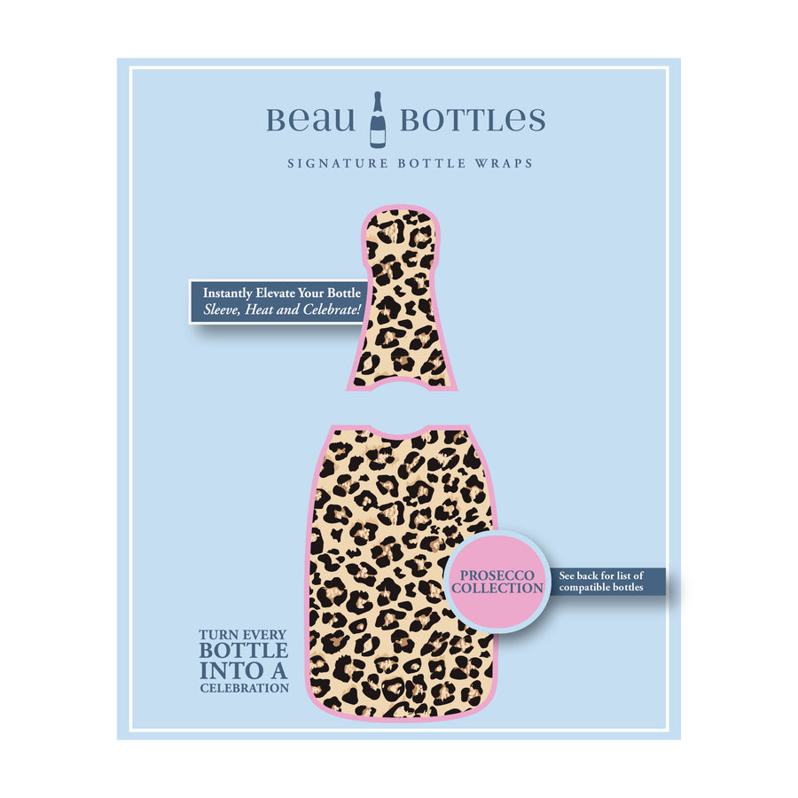 Beau Bottles Tan Leopard - La Marca Edition