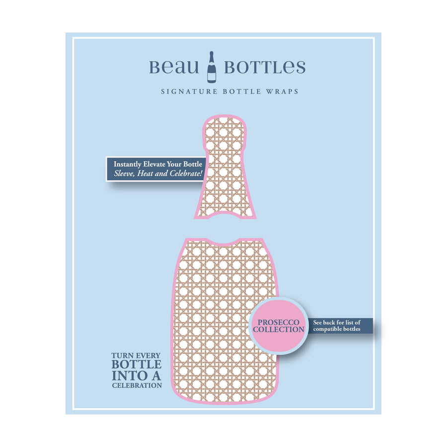 Beau Bottles Brown and White Cane - La Marca Edition