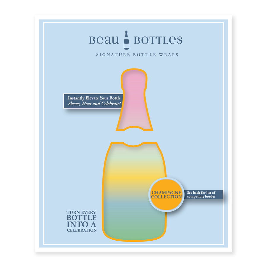 Beau Bottles x Sheridan French Collection - Bubblegum Ombre - Made for Veuve