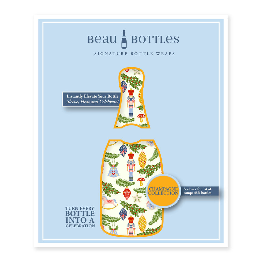 Beau Bottles Merry Little Ornaments - Made for Veuve