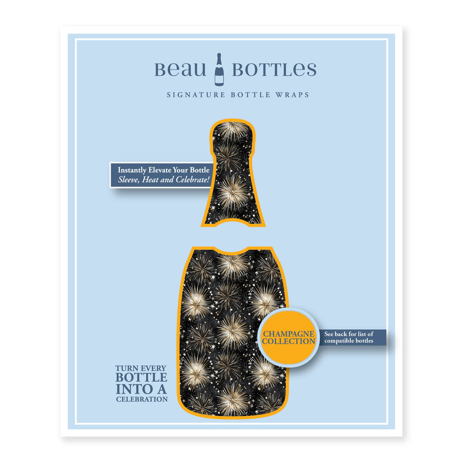 Beau Bottles NYE Fireworks - Made for Veuve