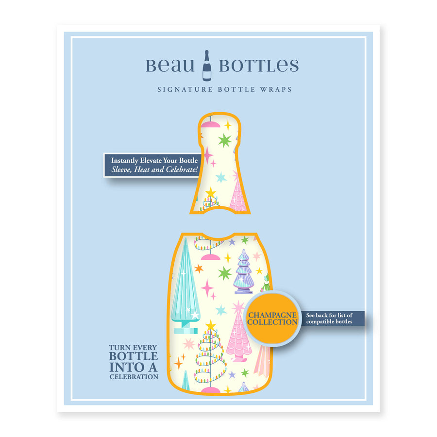 Beau Bottles Timeless Christmas Trees - Made for Veuve
