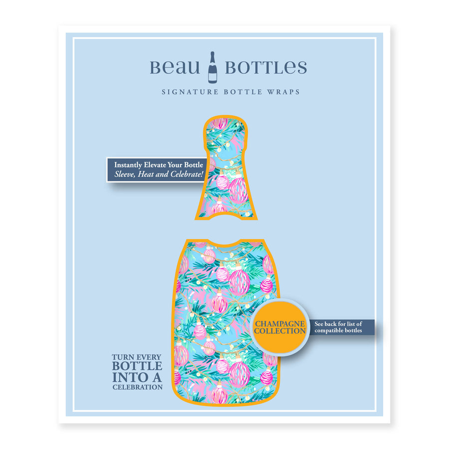 Beau Bottles Twinkling Lights & Ornaments - Made for Veuve