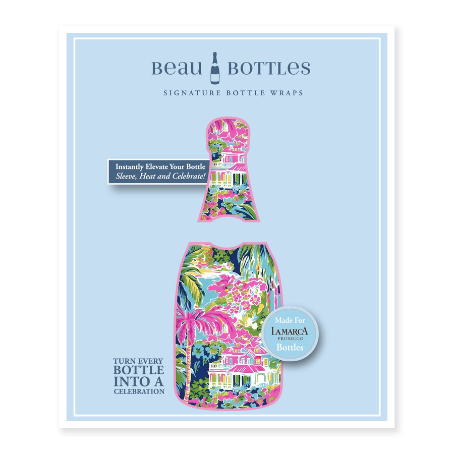 Beau Bottles Pink Key West Cottage - La Marca Edition