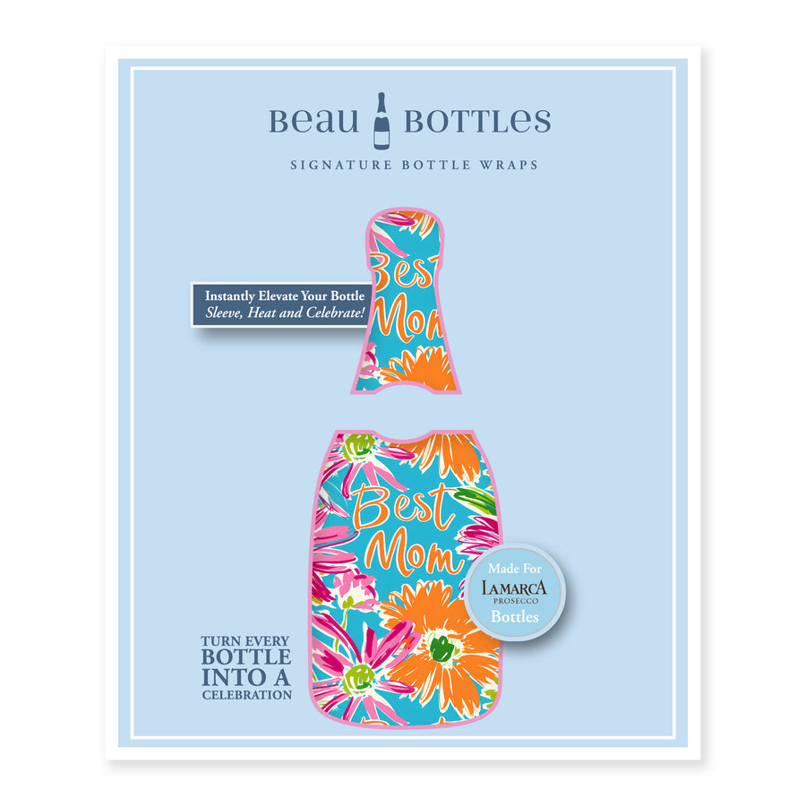 Beau Bottles Preppy Floral Best Mom - La Marca Edition