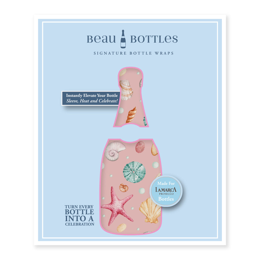 Beau Bottles Pink Seashells - La Marca Edition
