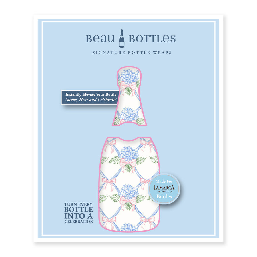Beau Bottles Hydrangea Lattice - La Marca Edition