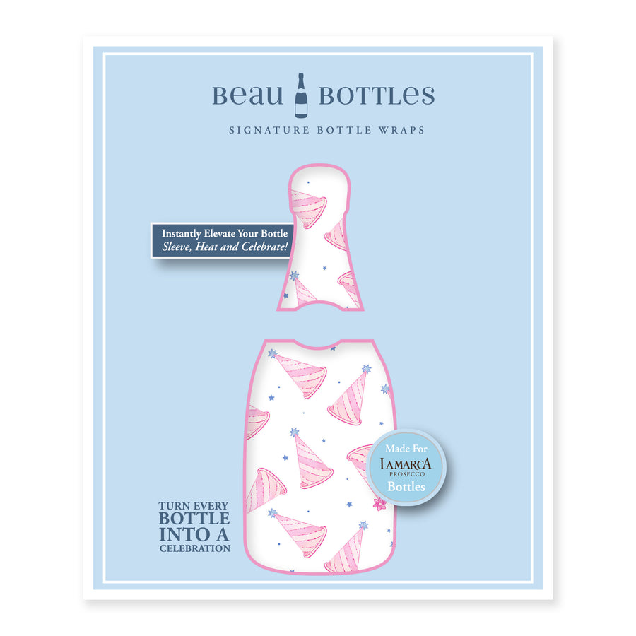Beau Bottles Pastel Birthday Party Hats - La Marca Edition