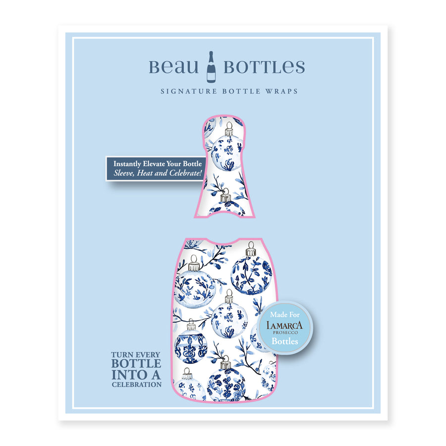 Beau Bottles Limited Edition Blue Ornaments- La Marca Edition
