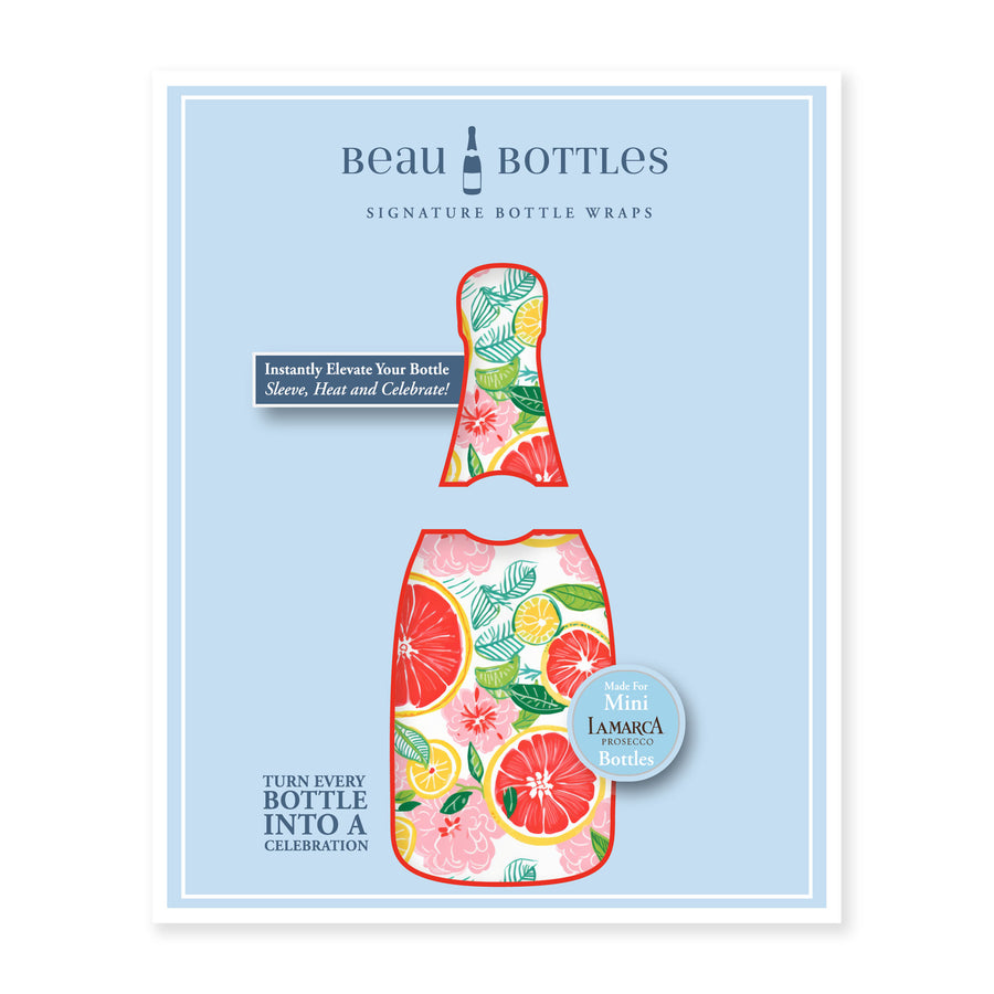Beau Bottles Preppy Grapefruits - MINI La Marca Edition - Six Pack