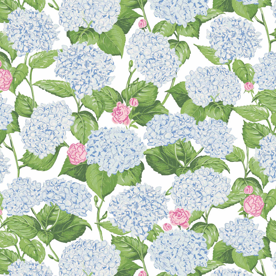 Beau Bottles x Sheridan French Collection - Classic Hydrangea - Made for Veuve